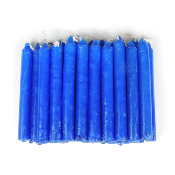 2 vela azul 20cm Kerzen 20 cm - Blau