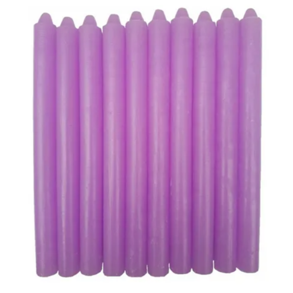 8 vela violeta 20cm Kerzen 20 cm - Violett
